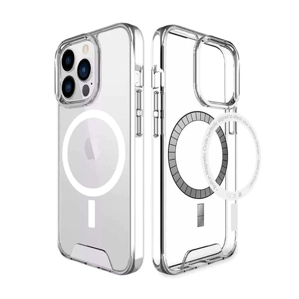 Classic Hybrid Clear Magnetic Magsafe Case for iPhone 15 Series