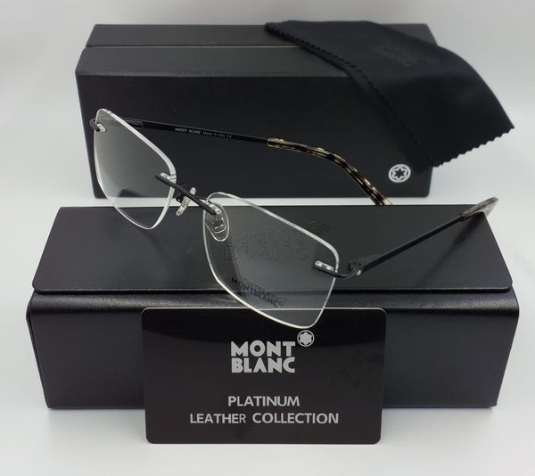Premium Rimless Rectangle Eyeglasses Elegant Business & Daily Wear
