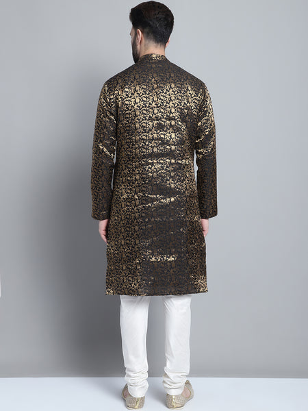Designer Brocade Kurta Pajama Set by Treemoda