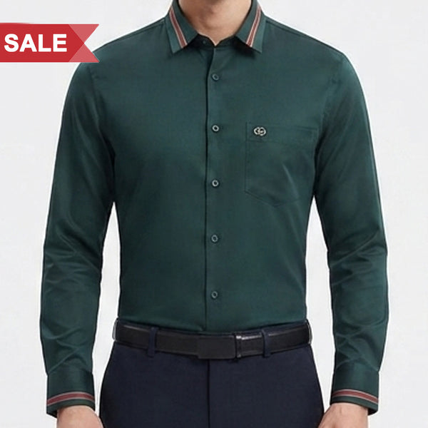 Luxury Everyday Style with the Brand Signature Collar Shirt Collection