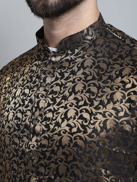 Designer Brocade Kurta Pajama Set by Treemoda