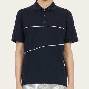 Polo Shirt With Contrasting Piping