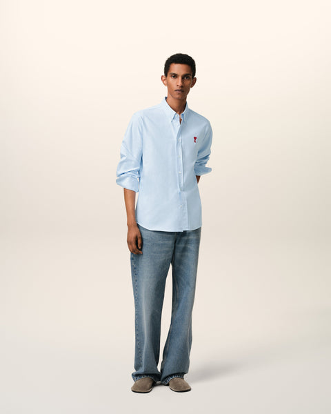Premium Button-Down Shirts Signature Heart Logo Collection"