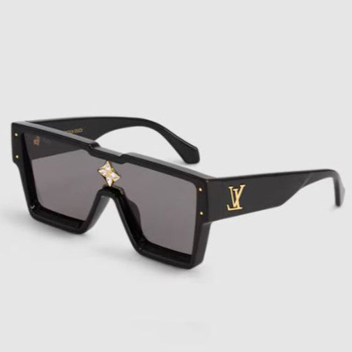 Luxury Oversized Square Shield Sunglasses