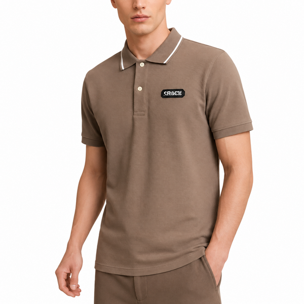 Classic Minimal Polo T-Shirt – Smart Casual Style