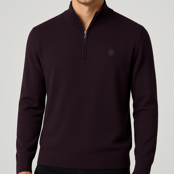 Winter  Solid Zip Premium Pullover Collection