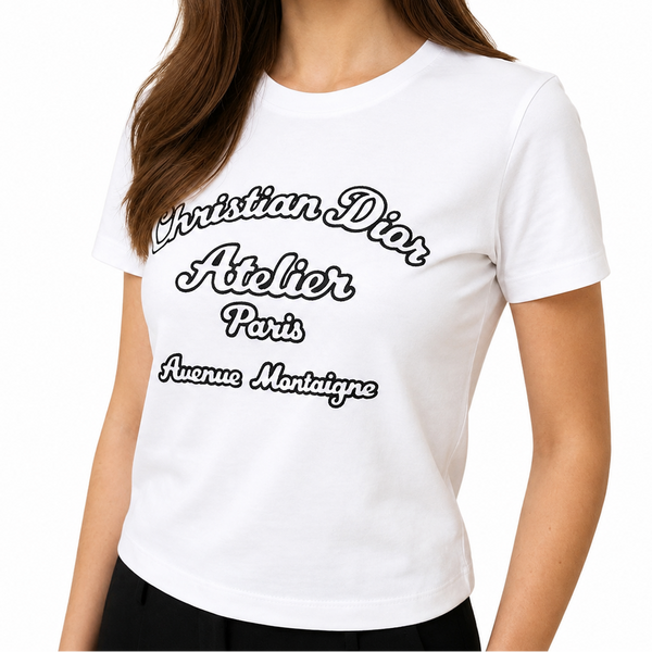 Women White Printed Round Neck T-Shirt