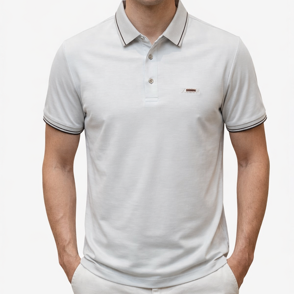Men’s Premium Solid Polo T-Shirt  Classic Collar Smart Casual Wear