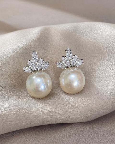 Elegant Pearl Drop Earrings