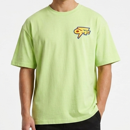 Premium Lime Green Oversized T-Shirt for Men – Trendy Casual Wear