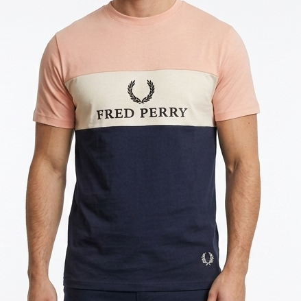 Premium Color Block Crew Neck T-Shirt for Men