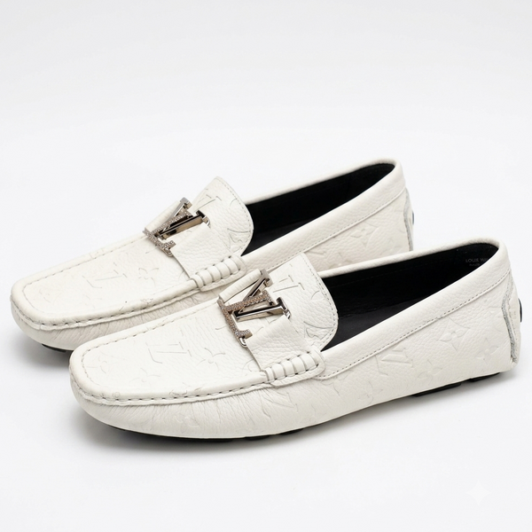Premium Loafers With Initial Logo
