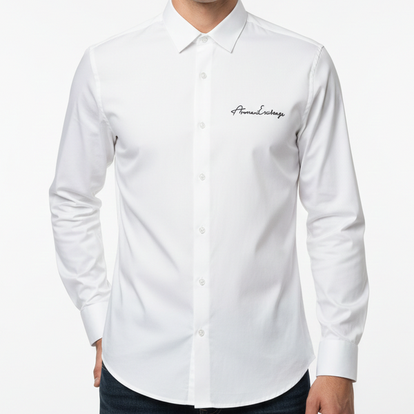 Luxury Brand Classic Solid Formal Shirt Premium Regular Fit Style