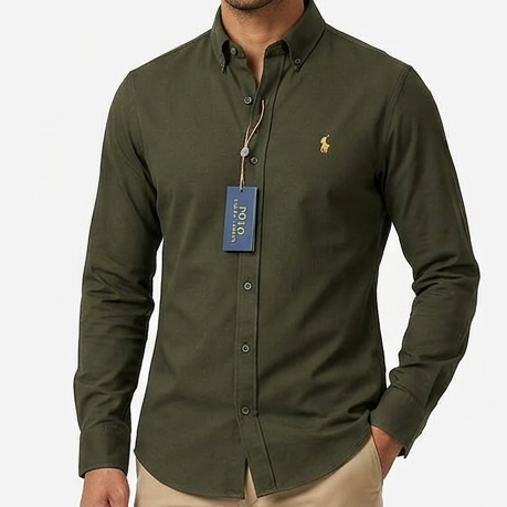Men Premium  Formal Shirt | Full Sleeve Button-Down | Regular Fit