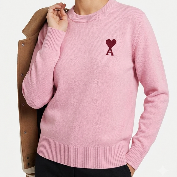 Women’s Premium Crew Neck Sweater – Elegant Full-Sleeve Pullover