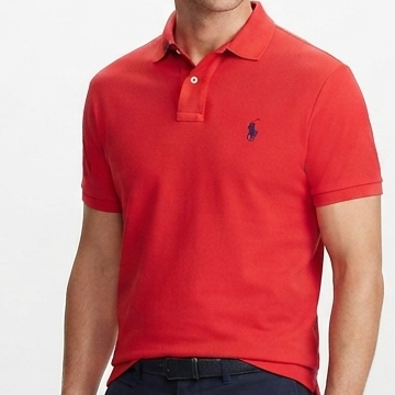 Men’s Red Polo T-Shirt – Classic Premium Casual Style