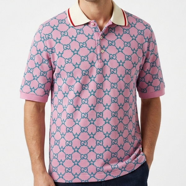 Star Embroidered Premium Polo T-shirt