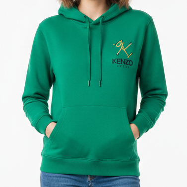 Branded Hoodie Iconic Streetwear with Bold Embroidery