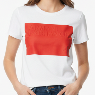 Women’s White Logo T-Shirt Premium Stylish Casual Wear