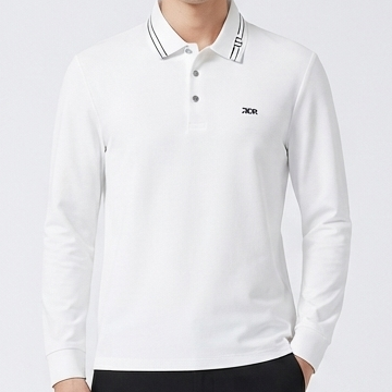 Premium Quality Men Long Sleeve Polo T-Shirt – Classic Collar Design