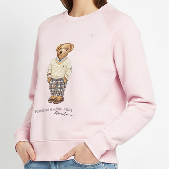 Imported Brand  Pink Bear Sweatshirt  Cute, Classic & Premium Comfort