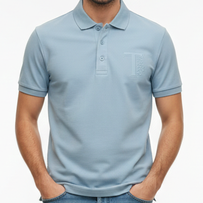 Men’s Premium Solid Polo T-Shirt Classic Collar & Regular Fit