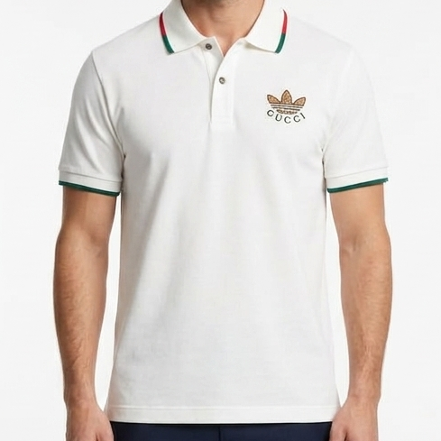 Men's Classic White Polo T-Shirt  Premium Smart Casual Wear