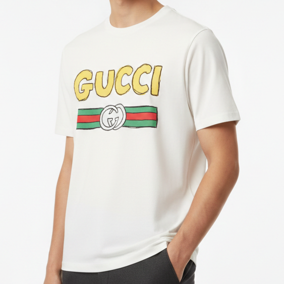 Premium Quality Printed Drop Shoulder T-shirt