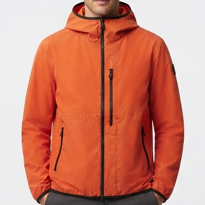 Luxury Technical Hooded Jacket