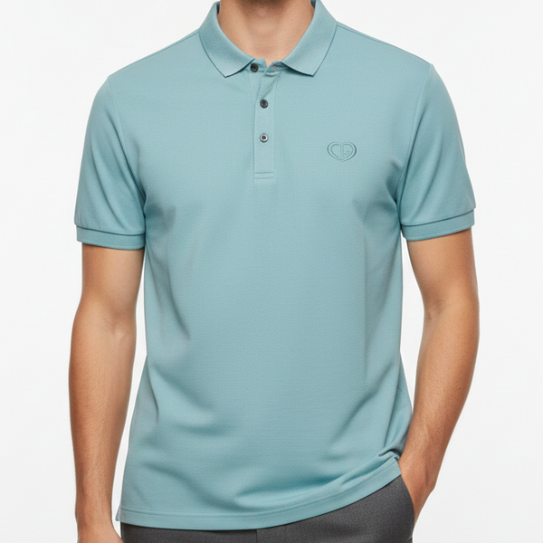 Premium Polo T-Shirt with Minimal Logo