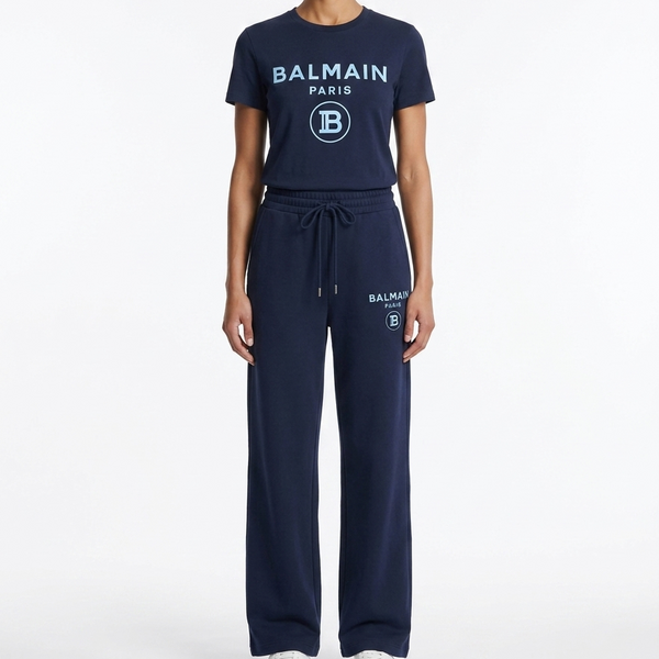 Luxury Chic Blue Co-Ord Set For Women  Clean, Sporty & Premium Look