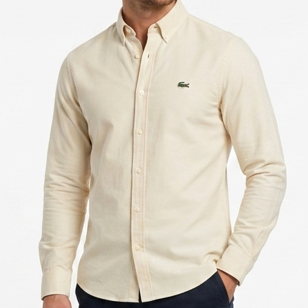 Men's Premium Shirt Light Yellow Classic Edition