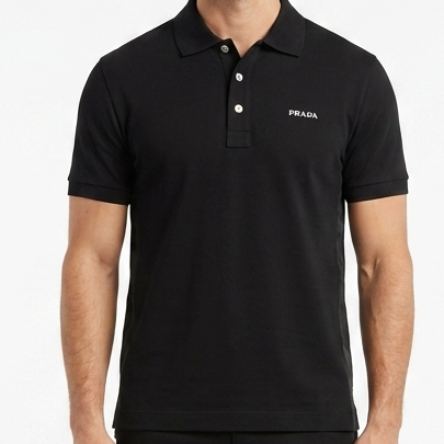 Premium Black Polo T-Shirt for Men – Elegant Everyday Wear