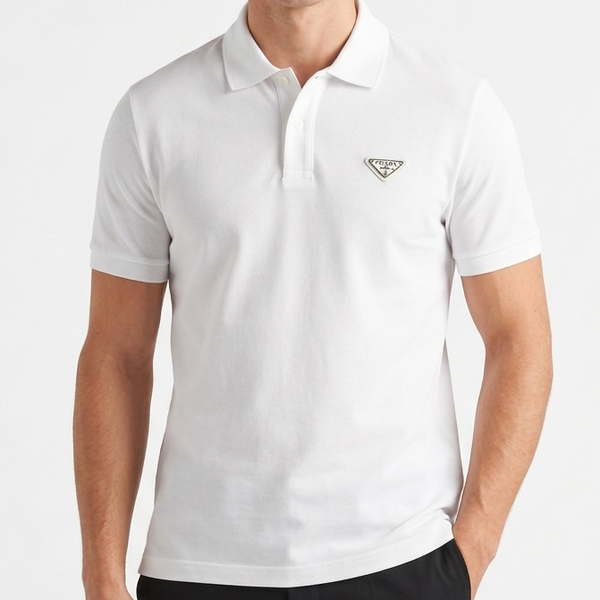 Classic Luxury Polo  Minimal Logo Edition