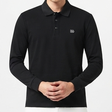 Premium  Patched Logo Full Sleeve T-shirt