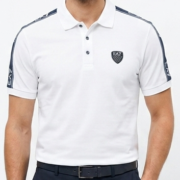 Men’s Luxury White Polo Shirt – Modern Stylish Everyday Wear