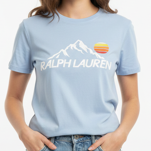 Luxury Brand  Mountain Graphic Women’s T-Shirt