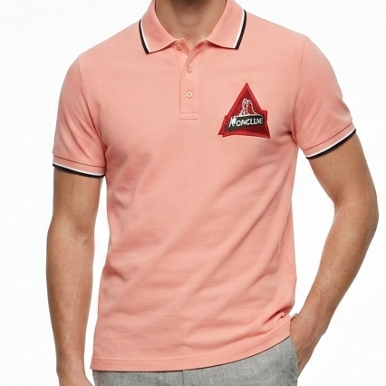 Premium Peach Polo T-Shirt – Elegant Casual Comfort