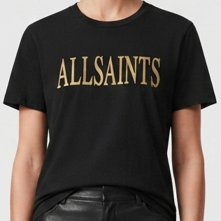 Women Black Graphic Print T-Shirt Stylish Casual Everyday Wear