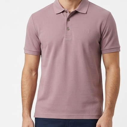 Premium Textured Polo T-Shirt for Men Modern Fit, Soft & Stylish Everyday Wear