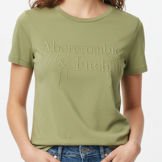 Women’s Premium Embossed Logo T-Shirt