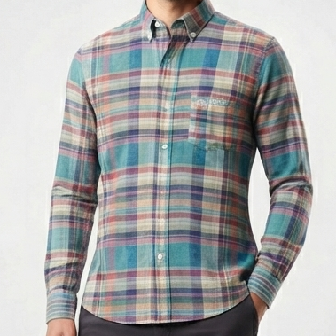 Men's Premium Multicolor Checked Full Sleeve Casual Shirt