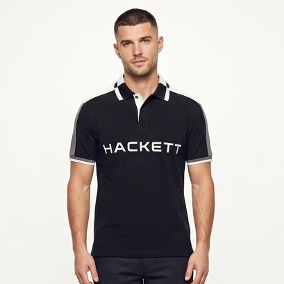 Men’s Premium Color-Block Polo T-Shirt