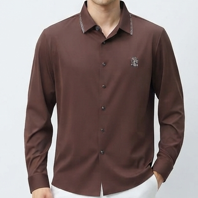 Men's Premium Full Sleeve Solid Shirt – Luxury Smart Casual Wear