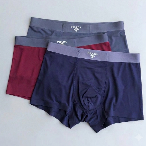 Luxury Men's Premium Boxer Briefs Set  Ultra Soft Comfort & Modern Fit