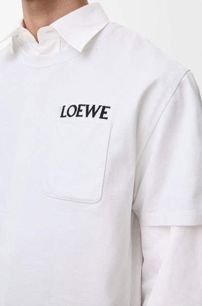 Premium Over sized  T-Shirt with Chest Pocket & Logo Print