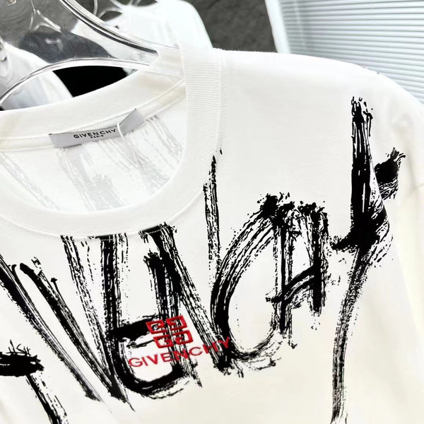 Brushed Design Drop Shoulder Tee for Men