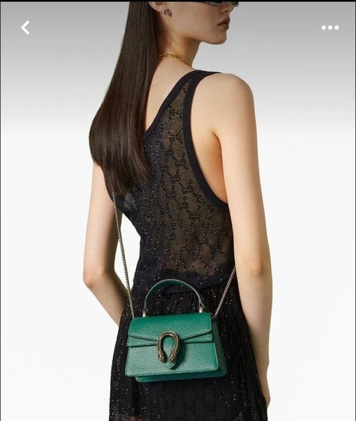 Premium Dionysus Mini Top Handle Bag