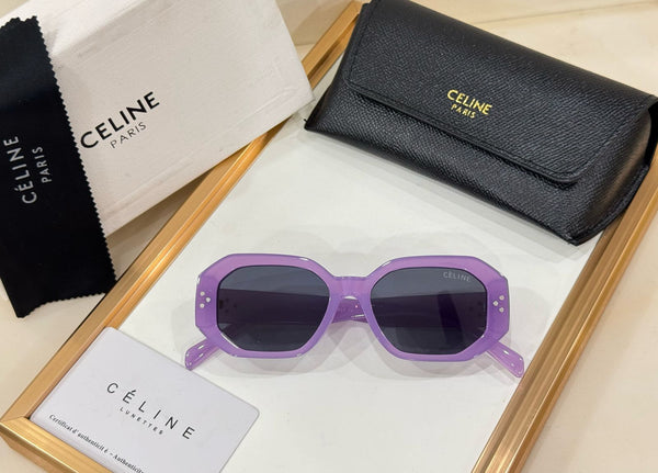 Square Tortoiseshell Acetate Sunglasses