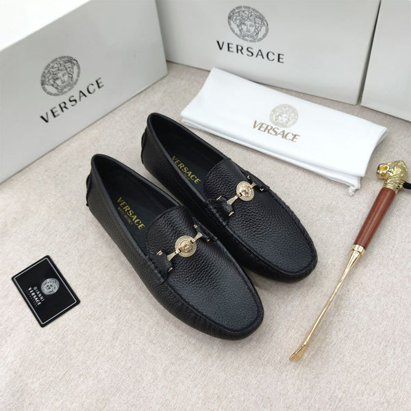 Premium Medusa Medallion Men’s Loafers